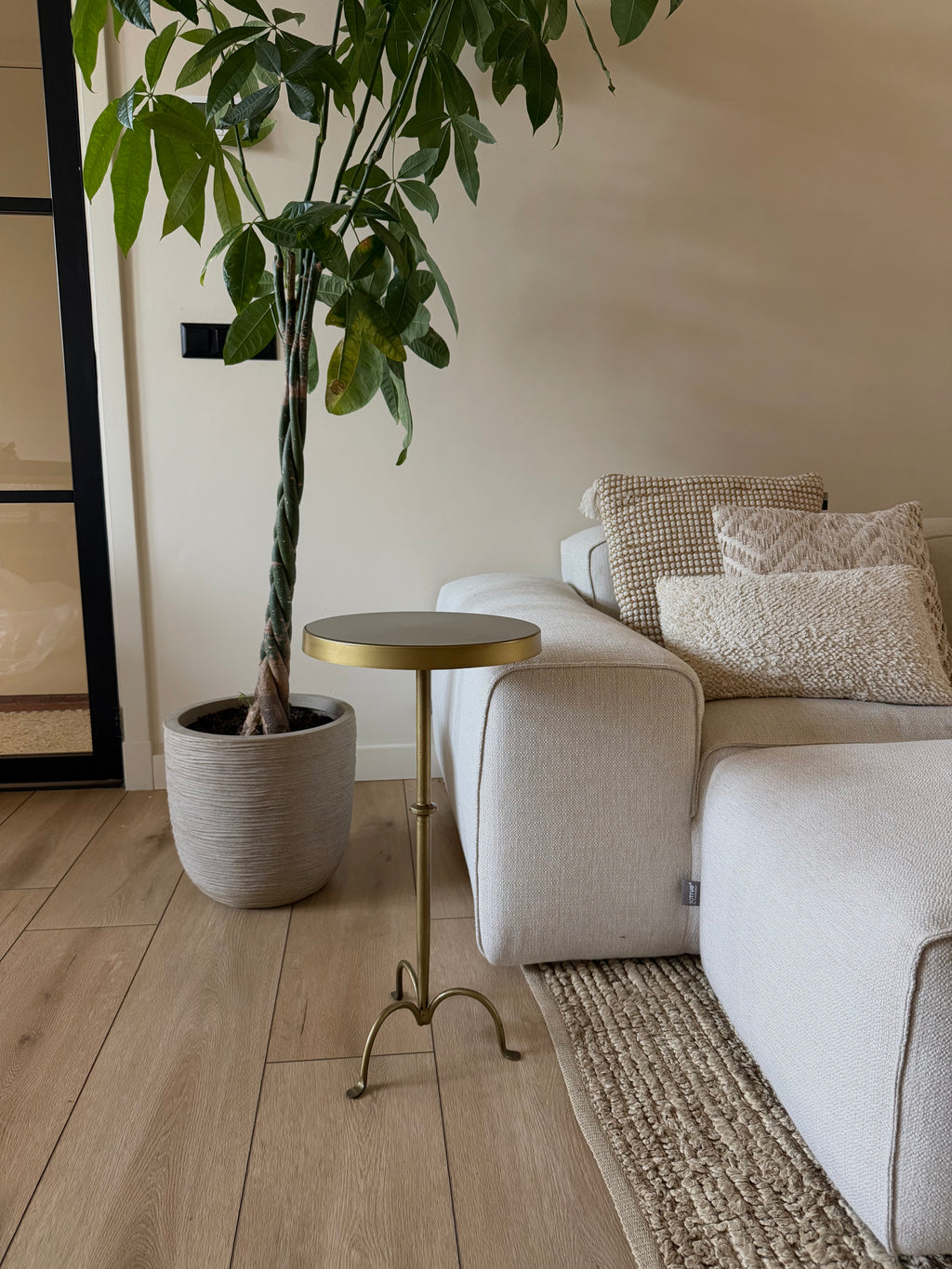 Bijzettafel classic goud