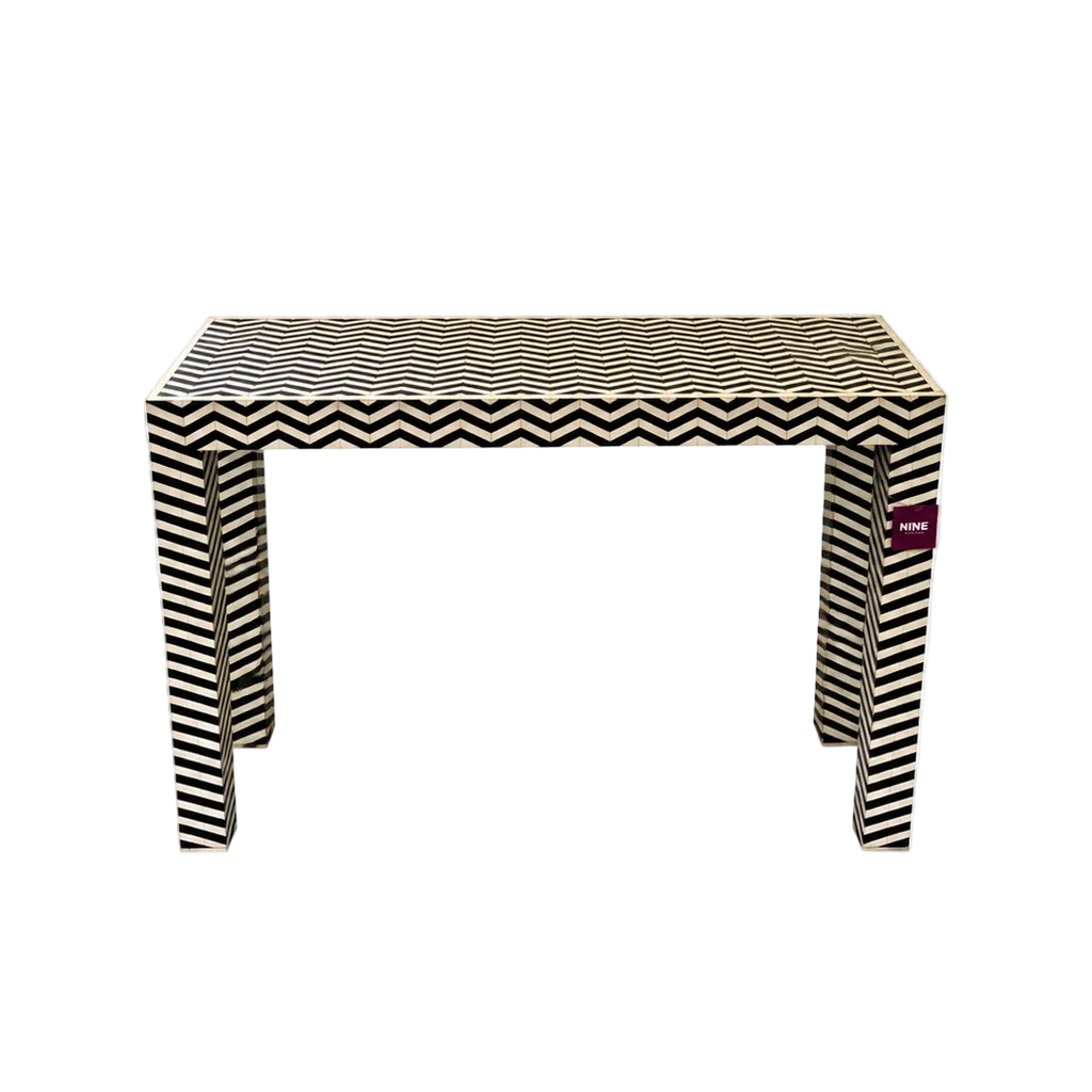 Wandtafel Bone Inlay ZigZag