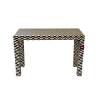 Wandtafel Bone Inlay ZigZag