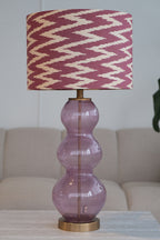 Lamp voet Mauve