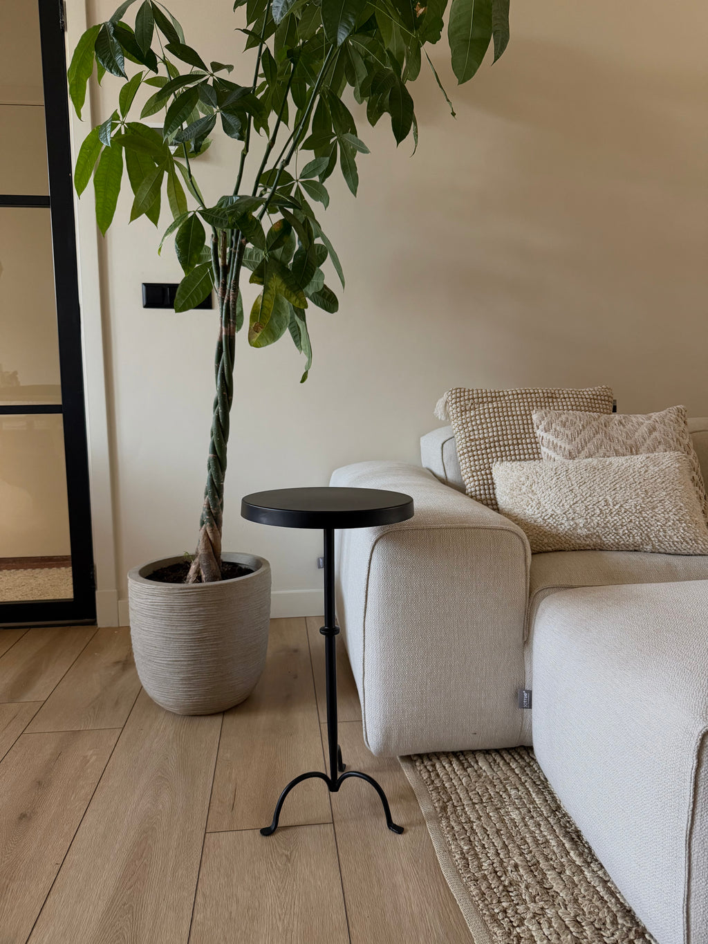 Bijzettafel classic zwart