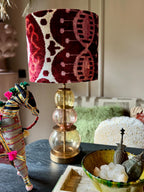 Lamp voet gekleurd glas Madelief 